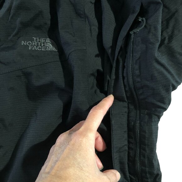 The North Face Jacket Mens Size M Black Nylon DryVent Mountain Parka - Picture 8 of 12